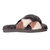 Ladies Duo-Tone Emma Sheepskin Slipper - Grey/Brown