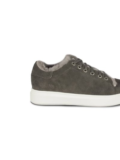 CLOUD NINE Ladies Holly Sheepskin Sneaker - Gray product