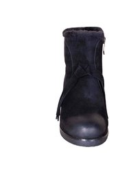 Ladies Madison Sheepskin Boot - Black
