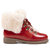 Sheepskin Autumn Comfy Boots - Red