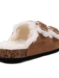 Sheepskin Felicia Scuff Sandals Indoor/Outdoor