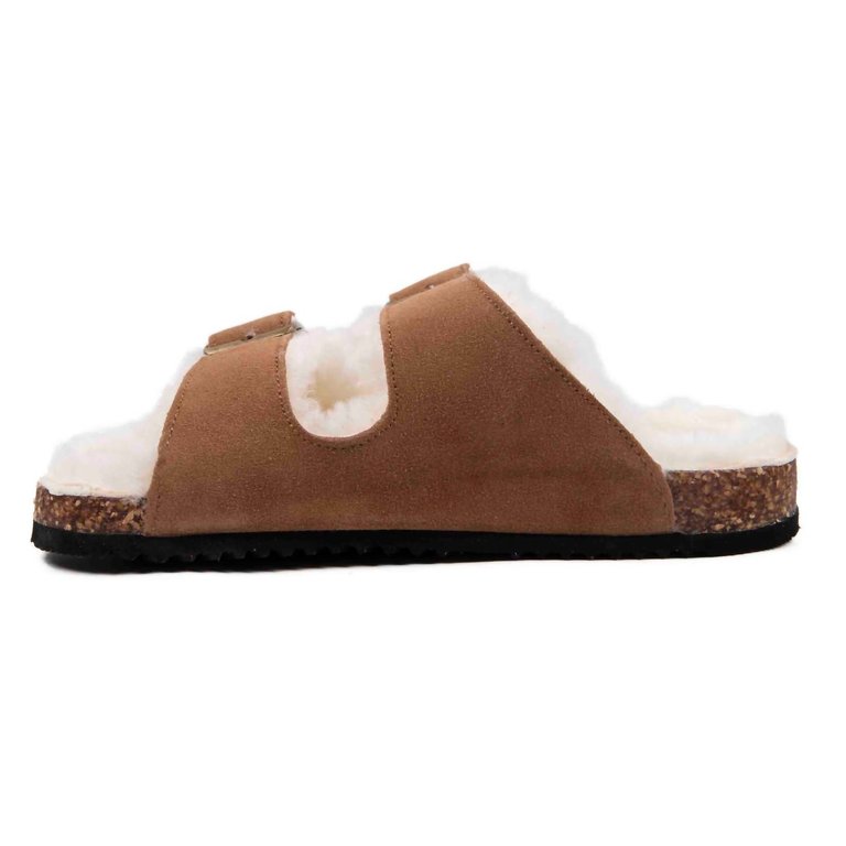 Sheepskin Felicia Scuff Sandals Indoor/Outdoor