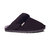 Sheepskin Scuff Slip-On Slippers - Black