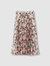 Geo Printed Pleated Skirt