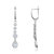 3A Cubic Zirconia Geometric Minimalist Earrings