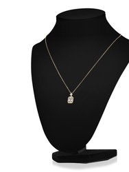 5A Cubic Zirconia Geometric Minimalist Necklace