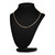 5A Cubic Zirconia Minimalist Tennis Necklace - Gold