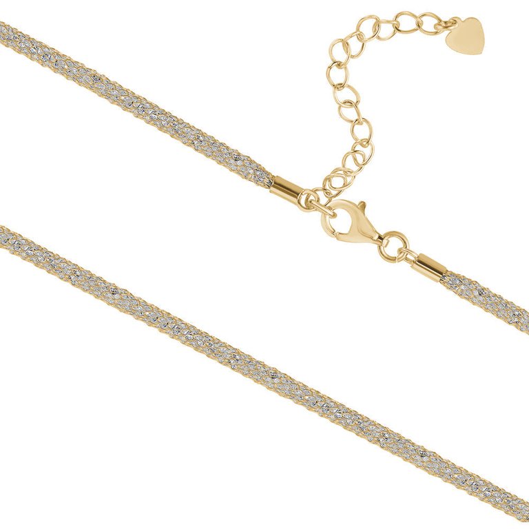 5A Cubic Zirconia Vintage Necklace - Gold