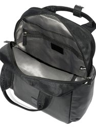 Backpack With Double Handles And Multi Pockets
