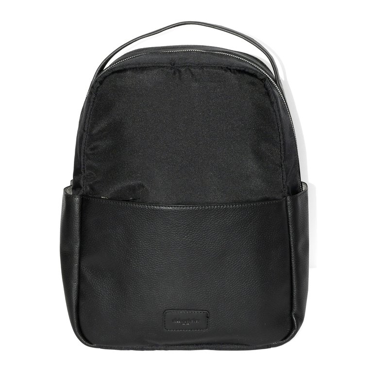 Backpack with Multi Pockets - Black - Black