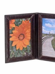 Book Picture Frame Small - Brown