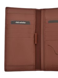 Cheque Book Clutch Wallet