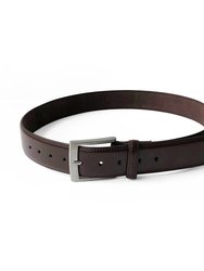 Club Rochelier 2Pc Leather Belt Set