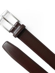 Club Rochelier 2Pc Leather Belt Set