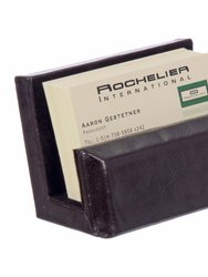 Club Rochelier Business Card holder - Brown