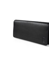 Club Rochelier Expander Clutch Wallet - Black