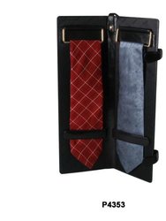 Club Rochelier Leather Tieholder - Black