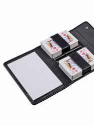 Club Rochelier Nappa Card Caddy - Black