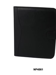 Club Rochelier Nappa Pa Holder with Snap - Black