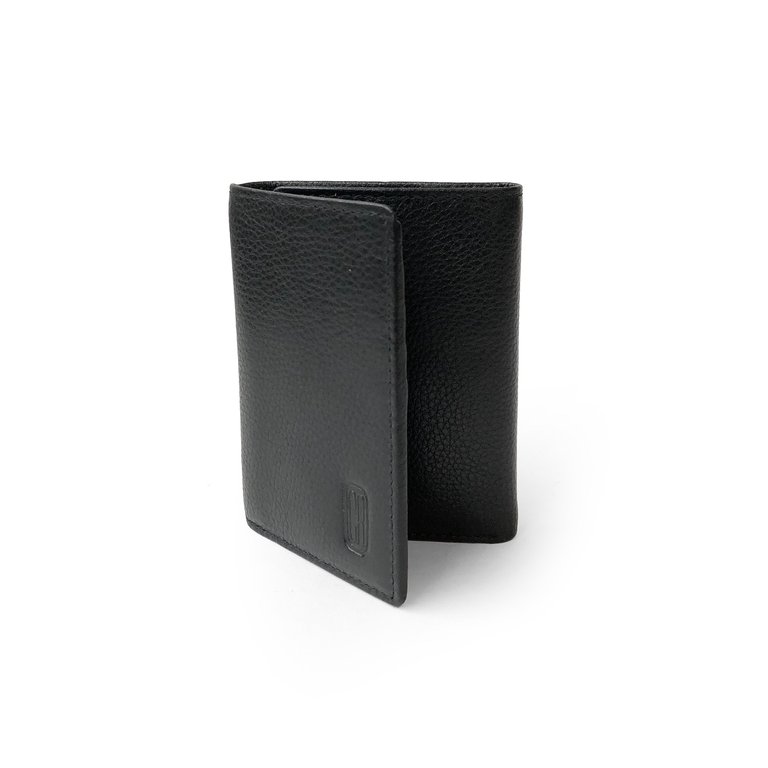 Club Rochelier Trifold Wallet - Black