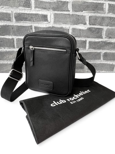 Club Rochelier Club Rochelier Unisex Leather Top Zipper Crossbody product