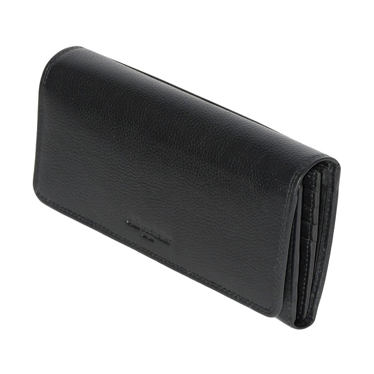 Clutch Wallet With Checkbook & Gusset