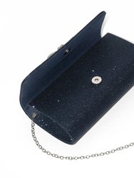 Evening Bag With Glitter Bow