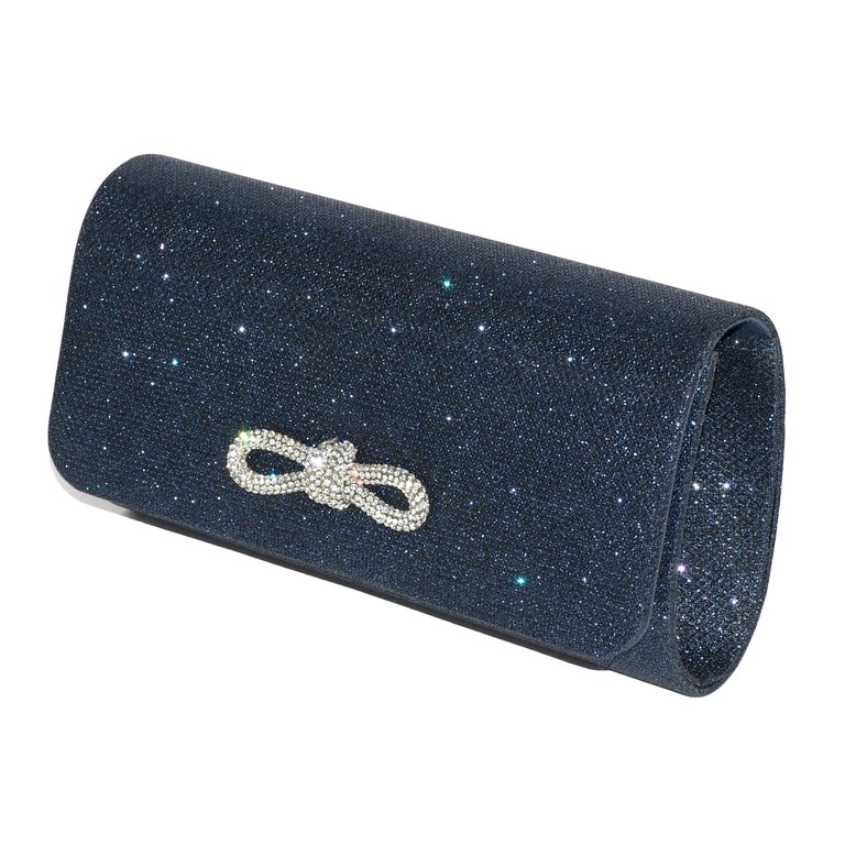 Evening Bag With Glitter Bow