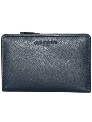 Full Leather Byfold Wallet - Navy