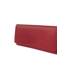 Full Leather Ladies Clutch Wallet With Gusset