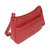 Ladies Leather Medium Multi Zip Crossbody Bag