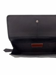 Large Ladies Full Leather Wallet on String