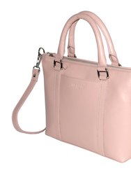 Leather Crossbody With Top Handles Bag