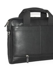 Leather Top Handle Briefcase