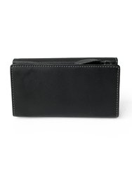 Medium Full Leather Ladies Clutch