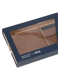 Mens Billfold with Removable Card Holder Set - Tan Combo