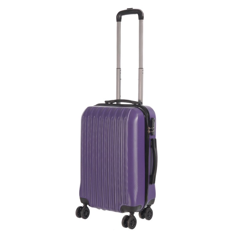 Nicci 20" Carry-on Luggage Grove Collection - Purple