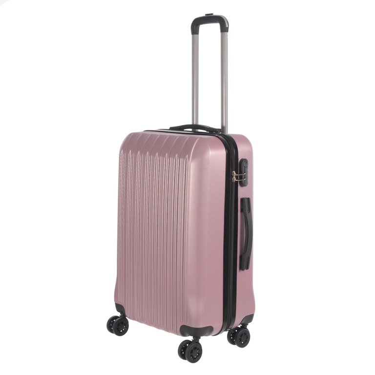 Nicci 24" Medium Size Luggage Grove Collection - Dusty Pink