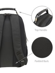 Oval Multi Pocket Backpack with Usb