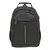 Oval Multi Pocket Backpack with Usb - Black