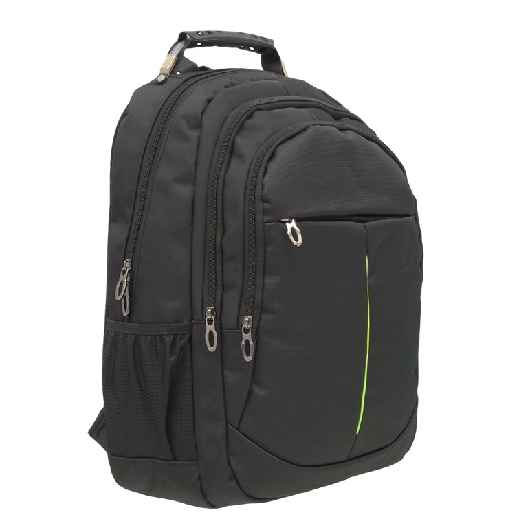 Oval Multi Pocket Backpack with Usb