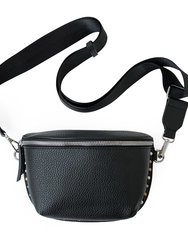 Shoulder Bag Wite Studs - Black