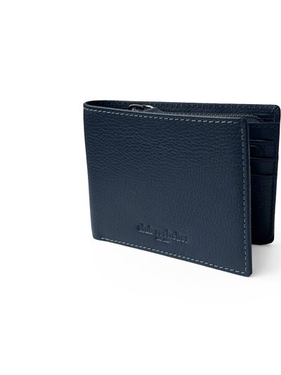 Club Rochelier Slim Mens Full Leather Wallet with Zippered Pocket product