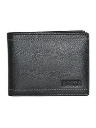 Slim Men's Wallet - Roots' Trenton Collection - Black