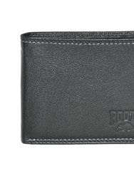 Slim Men's Wallet - The Roots Mason Collection - Black