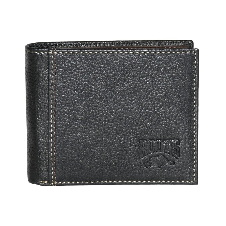 Slim Men's Wallet - The Roots Midland Collection - Black