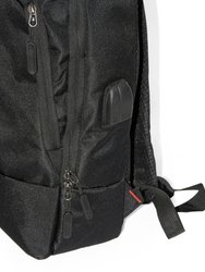 Structured Backpack With USB