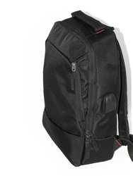 Structured Backpack With USB