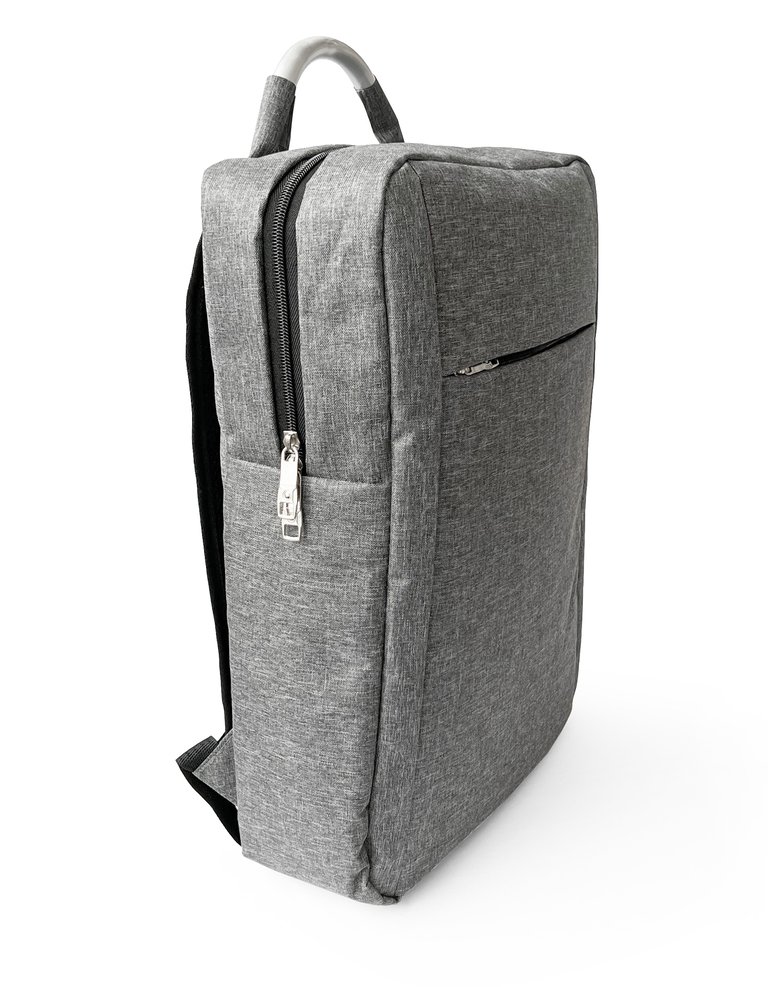 Tech Backpack with Metal Handle