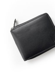 Zip-Around Billfold - Black